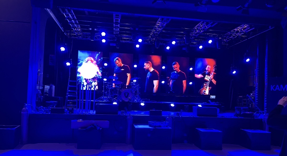 LED-Videowände bei einer Live-Veranstaltung